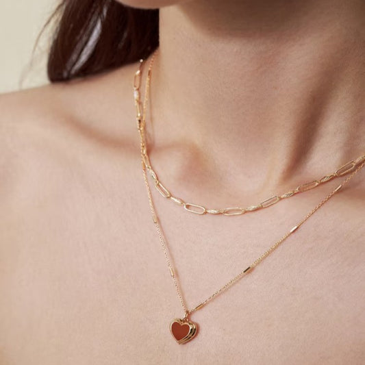 Sterling Silver Heart Necklace