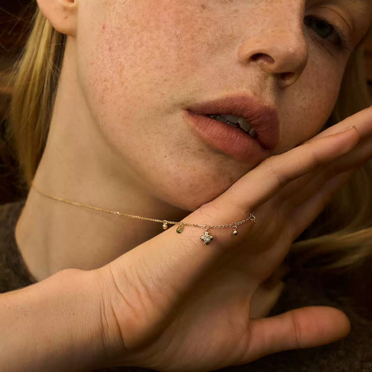 Sterling Silver Bubble Necklace