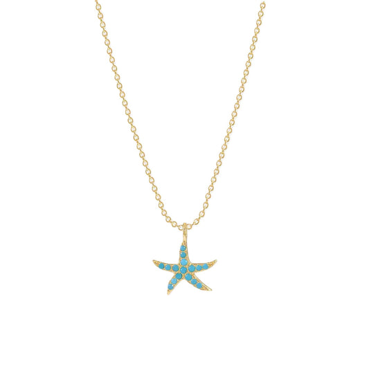Sterling Silver Starfish Necklace