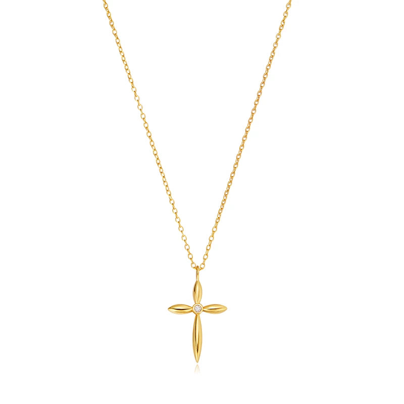 Sterling Silver Cross Necklace