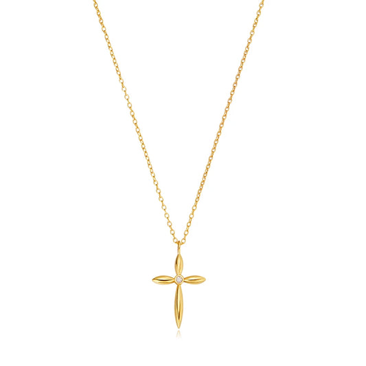 Sterling Silver Cross Necklace