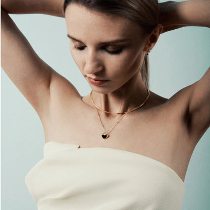 Sterling Silver Heart Necklace
