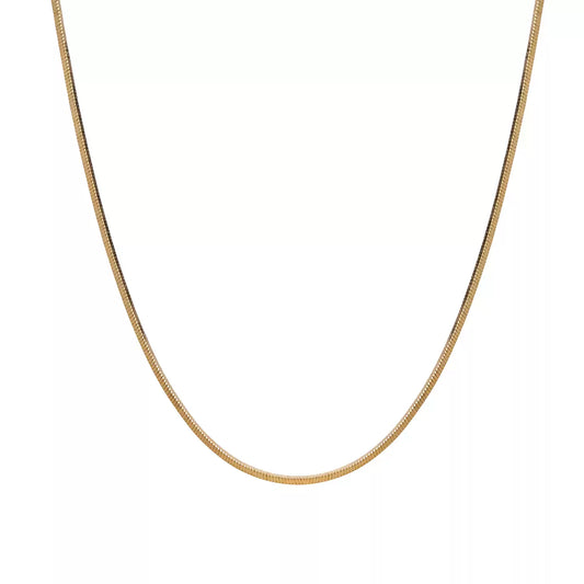 Sterling Silver Snake Bone Chain（2.4mm-3.2mm）