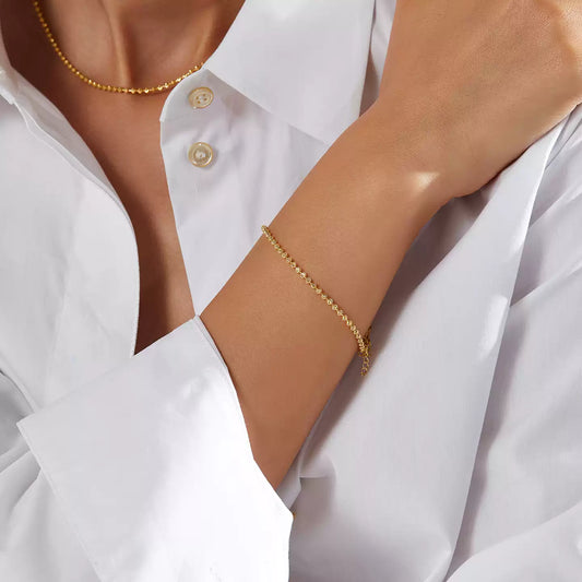 Sterling Silver Sparkling Bracelet