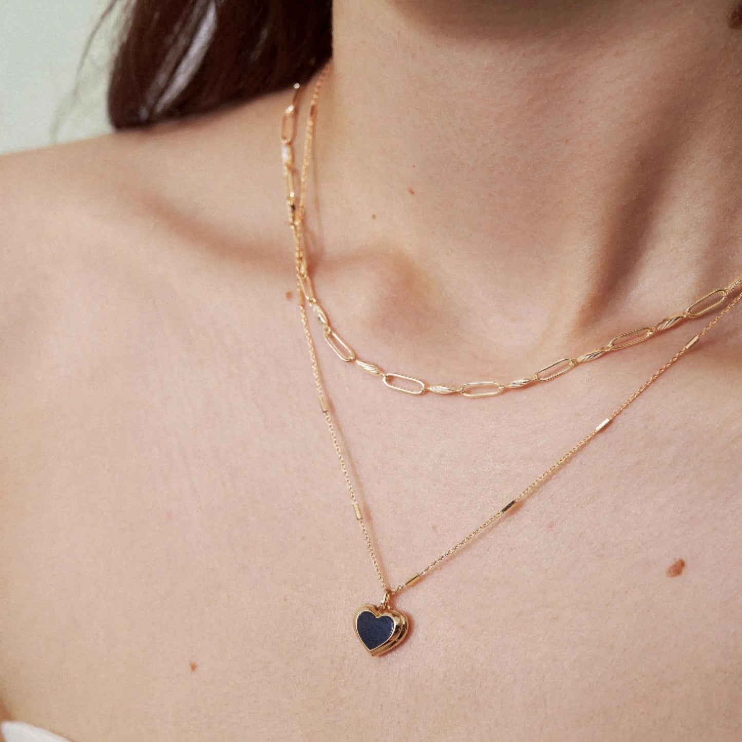 Sterling Silver Clavicle Necklace