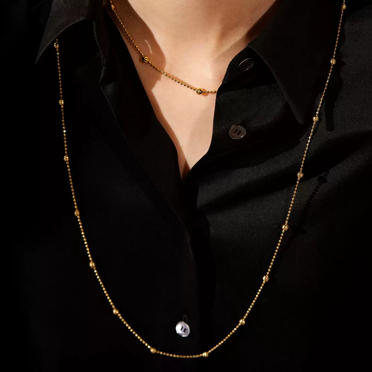 Sterling Silver Starry Sky Necklace